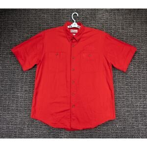 Dale Earnhardt Shirt Mens XL Red Short Sleeve Goodwrench Service Racing Workwear